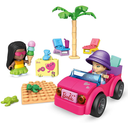 MEGA Barbie Convertible Beach Adventure Set