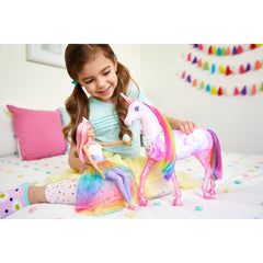 Barbie Dreamtopia Magical Lights Unicorn with Rainbow