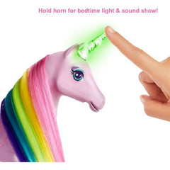 Barbie Dreamtopia Magical Lights Unicorn with Rainbow