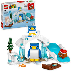 LEGO 71430 Super Mario Penguin Family Snow Adventure Expansion Set