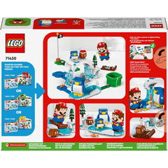 LEGO 71430 Super Mario Penguin Family Snow Adventure Expansion Set