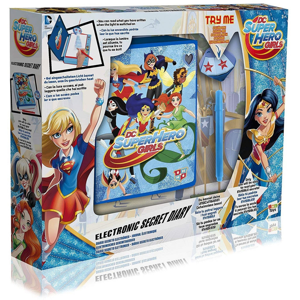 DC Superhero Girls 465039 Electronic Secret Diary Toy - Maqio