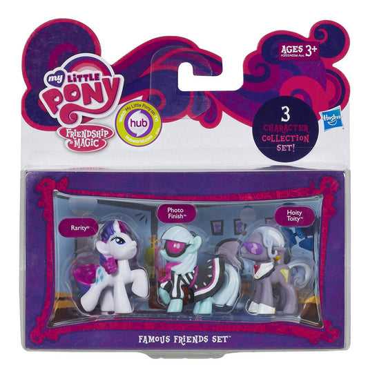 My Little Pony Mini's 3 Pack: Rarity, Photo Finish & Hoity Toity - Maqio