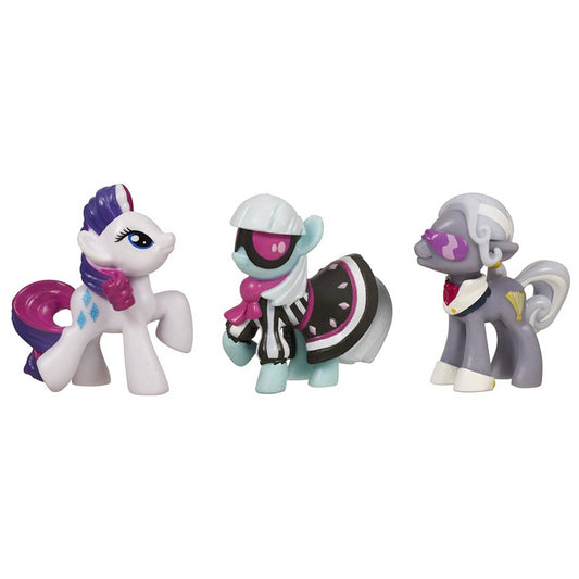 My Little Pony Mini's 3 Pack: Rarity, Photo Finish & Hoity Toity - Maqio