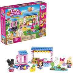 Barbie Mega Farmers Market Building Set 3 Micro-Dolls & More