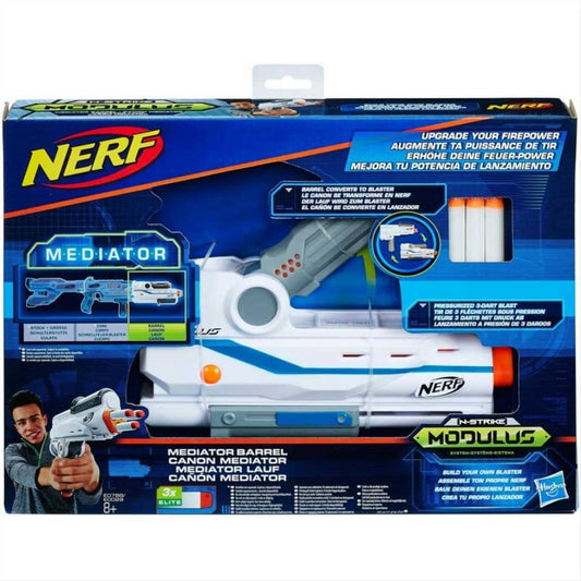 Nerf Mediator Barrel N-Strike Modulus Indoor and Outdoor Blaster