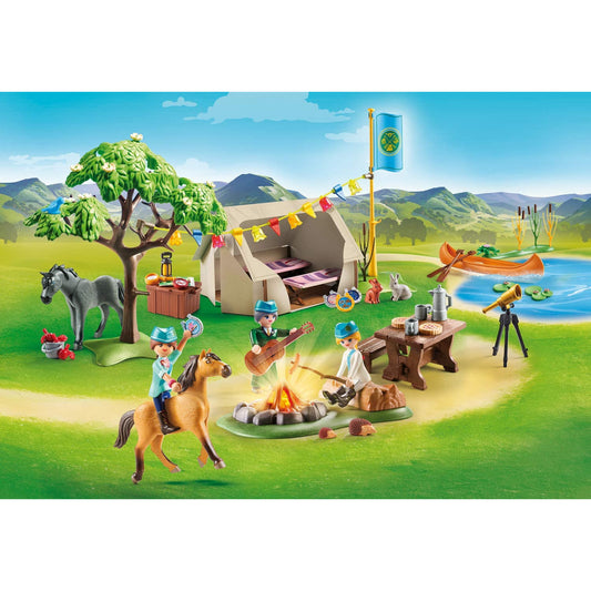 Playmobil 70329 DreamWorks Spirit Summer Camp Play Figure Playset