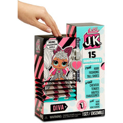 L.O.L Surprise! JK Mini Fashion Doll 15 Surprises Clothing & Accessories - Diva