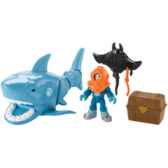 Fisher-Price Imaginext Sunken Treasure Shark Figures