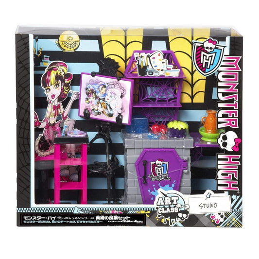 Monster High Doll - School Accessory Toy Playset - Art Class Studio - Maqio