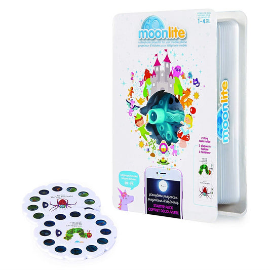 Moonlite Starter Pack Eric Carle Story Book Projector - Maqio
