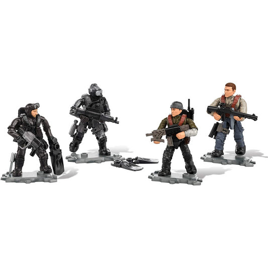 Mega Construx Call of Duty Micro Figures - Special Forces vs Submariners Set