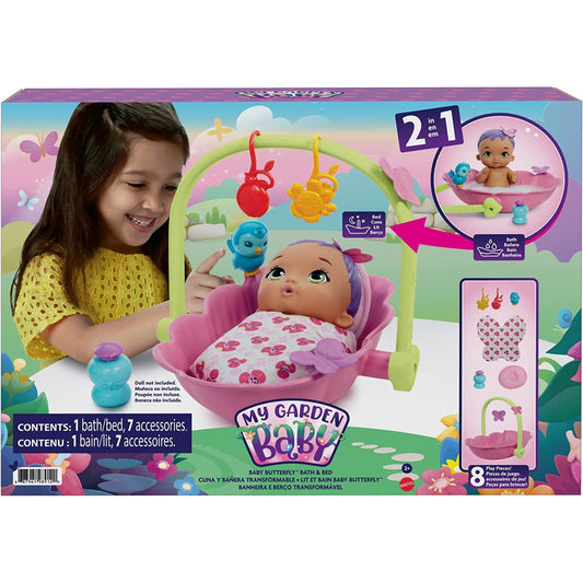 My Garden Baby Baby Butterfly 2-in-1 Bath & Bed with Accessories