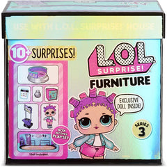 L.O.L Surprise! Furniture Set with Roller Sk8er Collectable Doll & 10+ Surprises