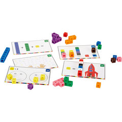 Learning Resources MathLink Activity Set Set of 100 Cubes Educational Toy
