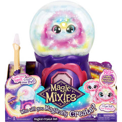 Magic Mixies Magical Misting Crystal Ball & Interactive 8in Pink Plush Toy
