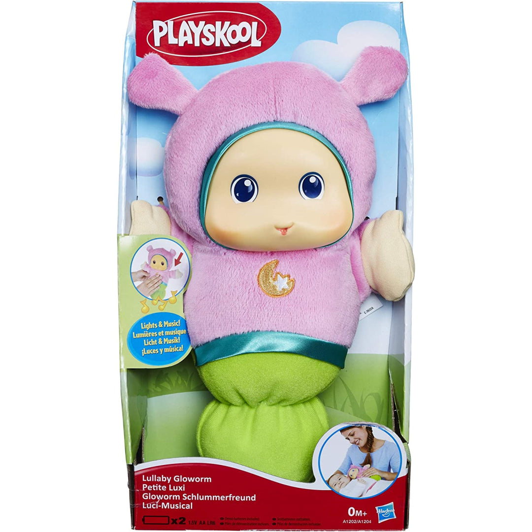 Lullaby Playskool Gloworm Pink Baby Toy Maqio