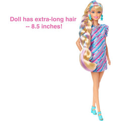 Barbie Totally Hair Doll with Streaked Blonde Hair & Accessories