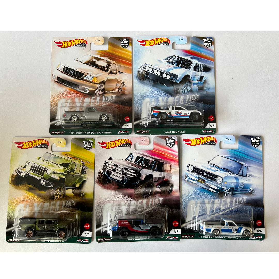ホットウィール カーカルチャー Hyper Haulers 5台セット ホットウィール カーカルチャー Hyper Haulers 5台セット ホット