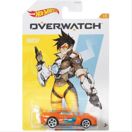 Hot Wheels Character Cars Overwatch Tracer Car