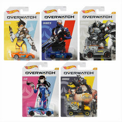 Hot Wheels GWY15 Overwatch Vehicle Set of 5 Diecast Vehicles - Maqio