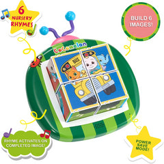 Cocomelon Musical Clever Building Blocks with 6 Nursery Rhyme Songs