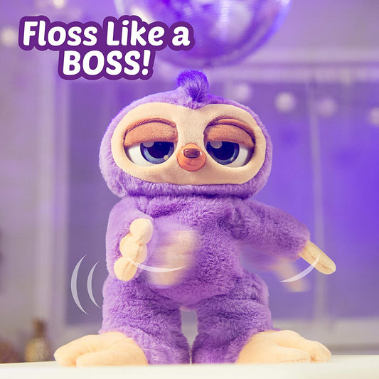 Zuru Pets Alive Fifi The Flossing Sloth Dancing Toy with 3 Songs and Features