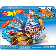 Hot Wheels City Colour Shifters Sharkport Showdown Playset