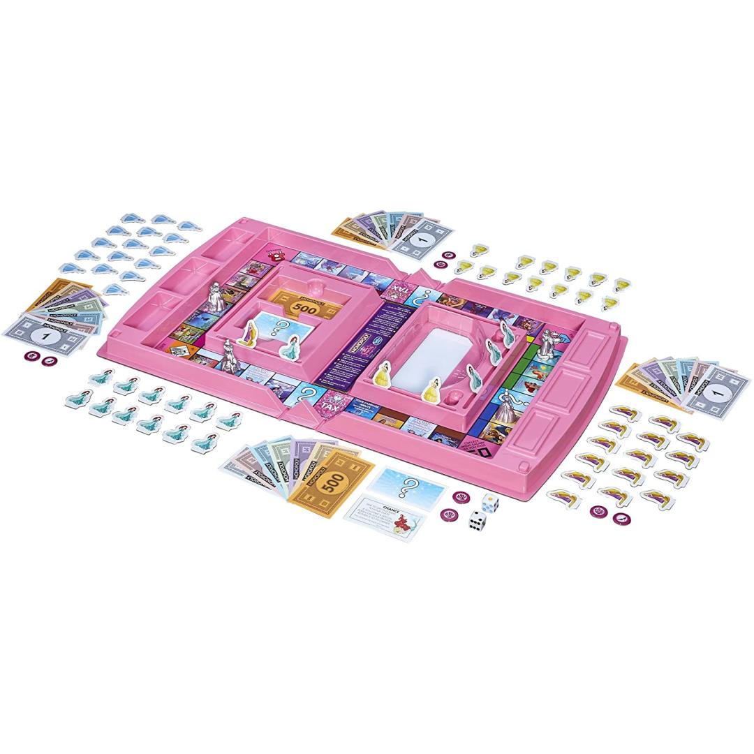 Hasbro Monopoly Board Game Disney Princess Edition B4644 - Maqio