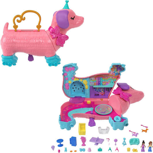 Polly Pocket Dolls & Playset Animal Toys Puppy Party