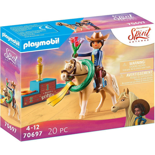 Playmobil 70697 DreamWorks Spirit Untamed Rodeo Pru with 20pcs