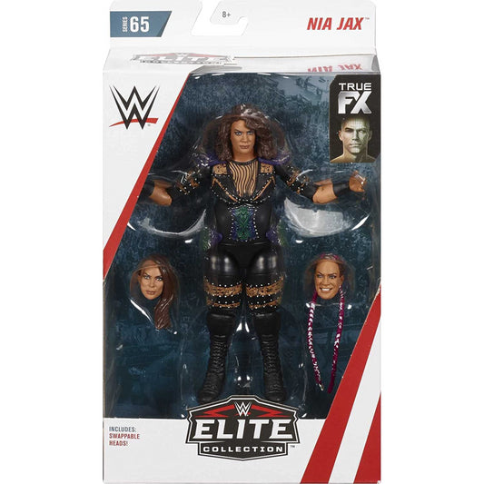 WWE Elite Collection Nia Jax Action Figure with Ring Gear and Accessories