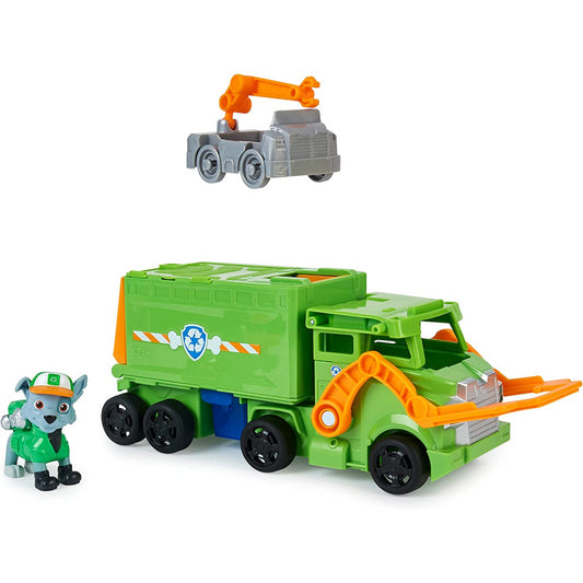 Paw Patrol Big Truck Pups Transforming Toy Truck with Action Figure - Rocky