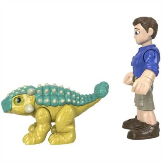 Jurassic World Imaginext Camp Cretaceous Bumpy & Ben Figure