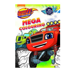 Blaze & The Monster Machines Mega Colouring Book