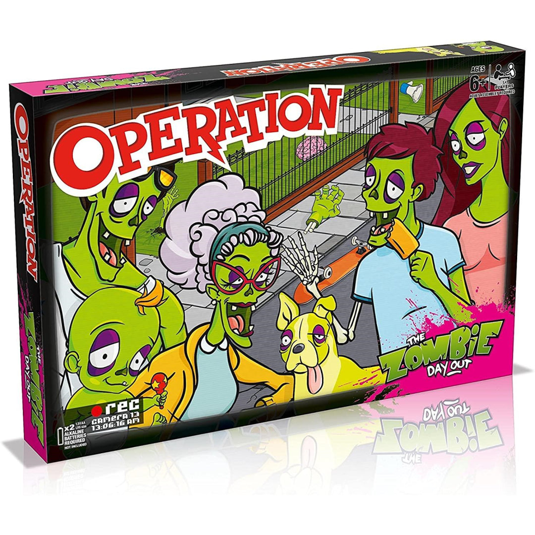 Winning Moves Zombie Operation Board Game 027434 - Maqio
