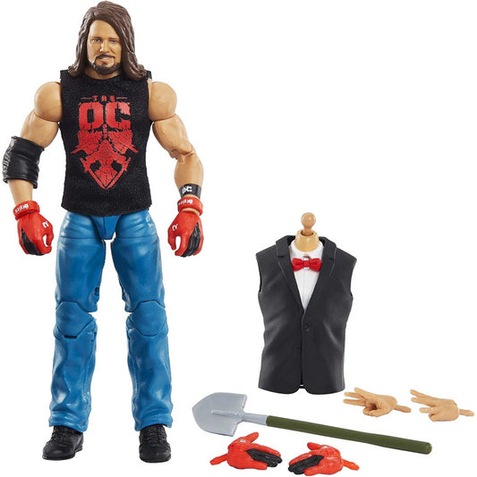 WWE WrestleMania Elite Collection Action Figure with Entrance Shirt - AJ Styles