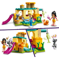 LEGO Friends 42612 Cat Playground Adventure Animal Toy Playset - Olly and Liann