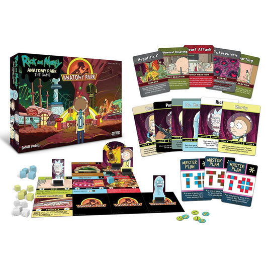 Rick & Morty Anatomy Park Board Game (CZE25127) - Maqio