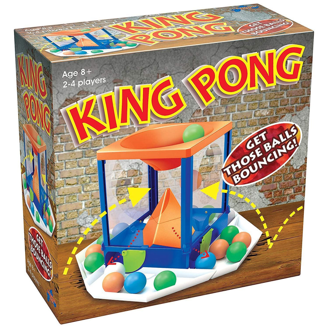 King Pong Game - Family Fun Action Ball Game (55620) - Maqio