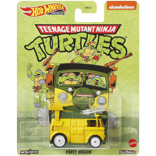 Hot Wheels Premium Teenage Mutant Ninja Turtles Party Wagon Die-cast Vehicle