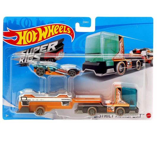 Hot Wheels Super Rigs District Transport Die-cast Vehicle