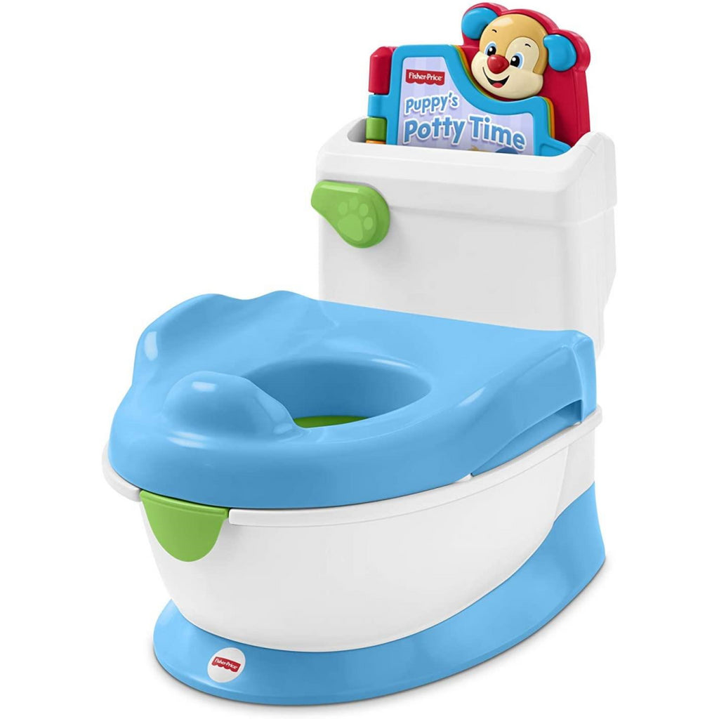 Fisher-Price Puppy Potty Training Seat with Book GCY11 - Maqio