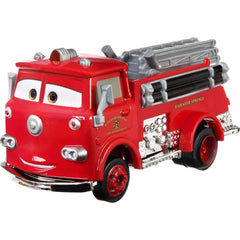 Disney Cars Deluxe Red Vehicle 1:55 Push Along