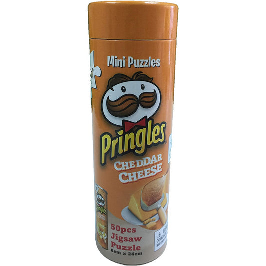 YWOW Pringles Mini Puzzle 50 Piece - Cheddar Cheese
