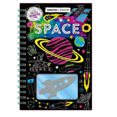 Scratch & Colour Space Hardcover Book