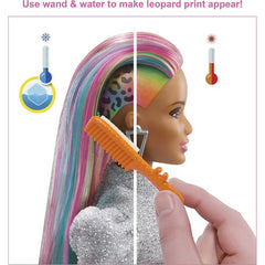 Barbie Leopard Rainbow Hair Doll 2 with Accessories
