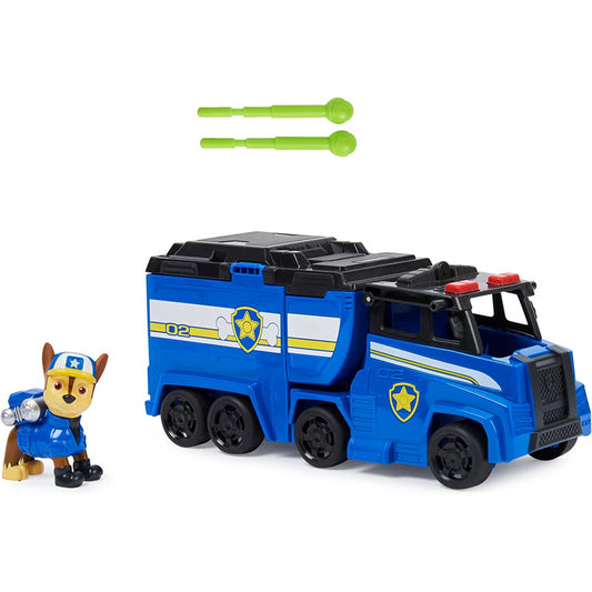 Paw Patrol Big Truck Pups Transforming Toy Truck with Action Figure - Chase