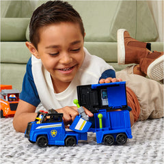 Paw Patrol Big Truck Pups Transforming Toy Truck with Action Figure - Chase