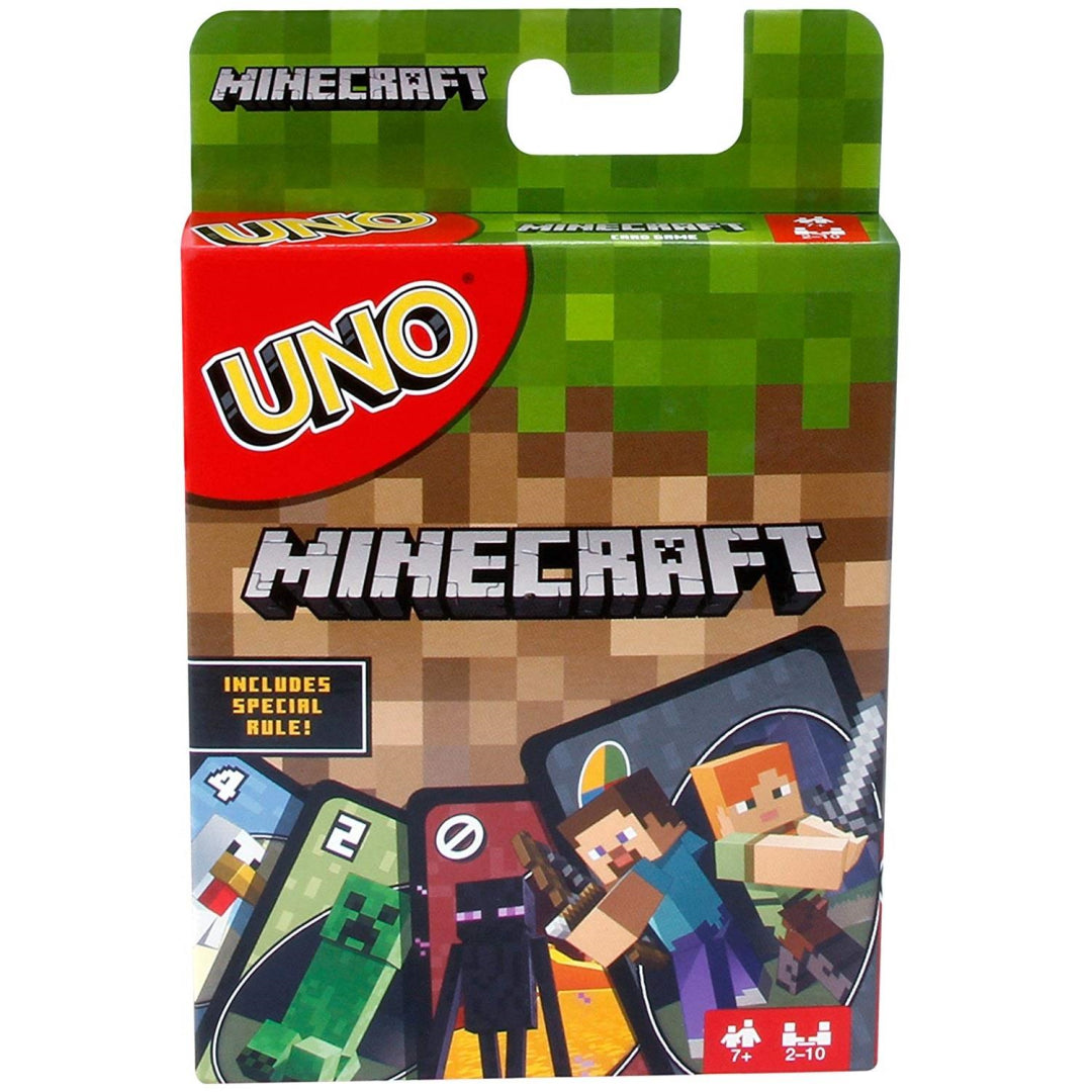Mattel Uno Minecraft Card Game FPD61 - Maqio
